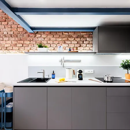 Days - One Bedroom With Loft Bed And 250 Mbps Wifi In Vinohrady * Praha